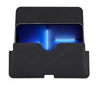 Horizontale Handytasche Herren Leder, Handy Gürteltasche Herren Klein, 7.2" PU Leder Gürteltasche mit Gürtelschlaufe Universal Mini Handytasche Horizontal Beutel Tasche Handy Hüfttasche Geldbörse