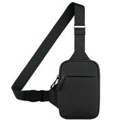 Horktrust Sac de Poitrine Homme/Femme pour Voyage et Tourisme, Brusttasche Herren mit Doppeltasche - Leichte Umhängetasche für Outdoor, Reisen, Radfahren & Camping.