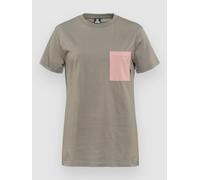 Horsefeathers Pyper T-Shirt taupe Damen Gr. L