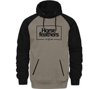 HORSEFEATHERS SHERMAN Hoodie 2026 black/taupe - M