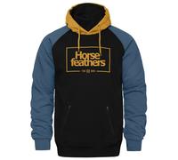 Horsefeathers - Sherman Sweatshirt - Hoodie, Gr. L, schwarz (Honey/Black)