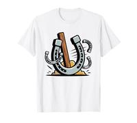 Horseshoe Pitching Ace Expert Player Never Misses Champion T-Shirt