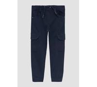 Jogg-Pants Pelle/Regular Fit/Mid Rise/Straight Leg/Cargotaschen Navy 128/REG