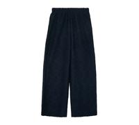 s.Oliver Mädchen Wide-Leg-Hose 2178167 mit Strukturmuster Blau Größe 158