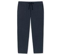 Schiesser Damen Schlafhose 3/4-lang Baumwolle Stretch Single-Jersey-Qualität - Mix + Relax