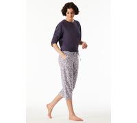 Hose 3/4-lang Blumen mehrfarbig gemustert - Mix+Relax 48