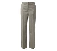 s.Oliver Damenhose Elegante Stoffhose 2173712 Wide Leg mit Glitzergarn Grau 44/REG