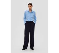 s.Oliver Stoffhose Regular aus Viskosemix Blau Größe 46