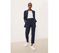 s.Oliver BLACK LABEL Hose Elegante 7/8-Hose Slim Dark Navy Größe 48