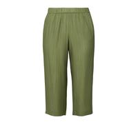 Strukturierte Culotte mit Elastikbund 48 olive 2181342.7900.48