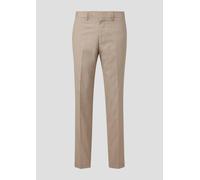 s.Oliver BLACK LABEL - Elastische Anzughose beige - Gr. - 94