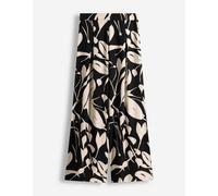 Hose - Allover-Print - schwarz S