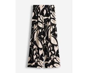 Hose - Allover-Print - schwarz XS
