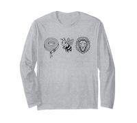 Hose Bee Lion Funny Pun Meme Langarmshirt