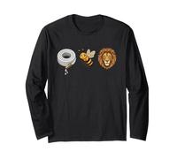 Hose Bee Lion Funny Pun Meme Langarmshirt