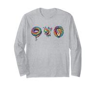 Hose Bee Lion Tie Dye Funny Pun Meme Langarmshirt