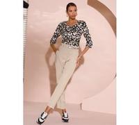 Webhose CREATION L, Damen, Gr. 20, Kurzgrößen, beige, 63% Lyocell, 37% Polyester, unifarben, lang, Hosen (33136432-20) beige