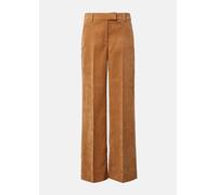 comma Wide Fit Cordhose mit Bügelfalten Modell 'Septemeber' in Camel, Größe 44/32