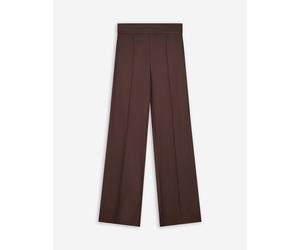 Hose - Bundfalte - Dunkelbraun L