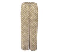 Cartoon Palazzo-Hose grün/violett Größe 40