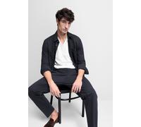 CINQUE Slim Fit Stoffhose mit Bügelfalten Modell 'JUNO' in Marine, Größe 98