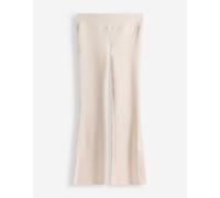 Hose - einfarbig - beige S