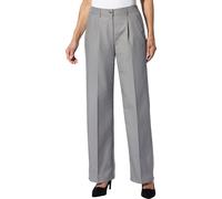 Hose grau-ecru-gestreift 40 Polyester