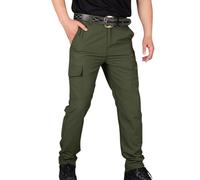 Hose Herren Cargo, Fashion Leichte Military Slim Fit Camo Baggy Camouflage Kleidung Bundeswehr Hose, Militär Taktische Arbeit Stretch Worker Security Arbeitshosen Männer, XXL