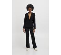 ICHI IHLEXI PA Damen Stoffhose Hose mit Eingrifftaschen Gürtelschlaufen Bügelfalten elastisch Regular fit, Größe:32, Farbe:Black (194008)