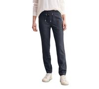 Cecil Damen Hose im Casual Fit in Blau, Gr: XXL