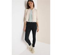 Cecil Damen Hose im Leder-Look in Schwarz, Gr: 26