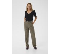 Marlene-Hose KAFFE "Hose KAmerle", Damen, Gr. 38, N-Gr, beige (morel), Obermaterial: 77% Polyester Pol. recyc.. 18% Viskose CV. 5% Elasthan EL., Hosen (79433958-38) morel