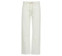 Cropped-Jeans Karolin / Regular Fit / Mid Rise / Straight Leg / Bindeband 38 creme 2165059.02Z8.38