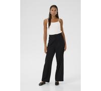 Marlene-Hose KAFFE "Hose KAvaleria", Damen, Gr. 42, N-Gr, schwarz (schwarz deep), Obermaterial: 65% Polyester PES. 33% Viskose CV. 2% Elasthan EL., Hosen (38562352-42) schwarz deep