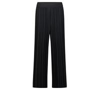 Culotte BETTY BARCLAY "Damen unifarben", Damen, Gr. 48, Normalgrößen, schwarz, Obermaterial: 96% Polyester, 4% Elasthan, relaxed fit 3/4-Länge, Hosen Culotte (67514602-48) schwarz