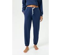 Mey Pyjama-Hose mit elastischen Beinabschlüssen Modell 'Solid Love' in Dunkelblau, Größe XL