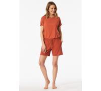 SCHIESSER - Hose kurz terracotta - Gr. - 36