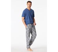 Hose lang beige bedruckt - Mix+Relax 56