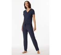 Hose lang/extra-lang Modal blau - Mix+Relax 48