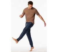 Hose lang Jersey Bündchen Karos multicolor - Mix+Relax 50