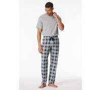 Schiesser Herren Lange Schlafhose Bio-Baumwolle - Mix + Relax