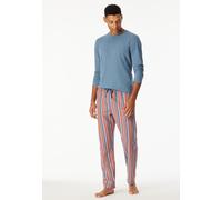 Hose lang Webware hellrot gestreift - Mix+Relax 52