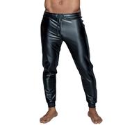 Noir Handmade Men Herren-Hose in schwarz - Größe M