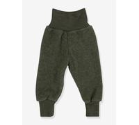 Hose mit breitem Bund Baby ENGEL, Bio-Wolle grün Gr. 50/56