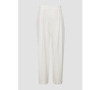 Hose mit Extra Wide Leg und Crêpe-Struktur 40/REG creme 2166676.0200.40_REG