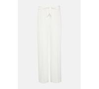 comma Fließende Hose mit Wide Leg weiß 38/REG