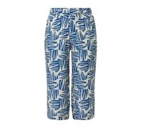 s.Oliver - Hose blau/creme - Gr. - 48