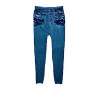 Hosen Damen 44 Jeans Hosen Plus Größe Länge Frauen Fitness Leggings Denim Slim Leggins Damen Jeans Damen HüFtjeans Grau (Blue, XL)