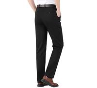 Hosen Herren Stretch, Business Hose Gerade-Anzughose Herren High Waist Slim Fit Lässig Büroarbeitshose Enge Stilvolle Schmale Passform Büro Businesshose Einfarbig Regular Fit Trousers Pants