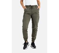REELL Reflex Rib Cargo Hose olive Damen Gr. XS
